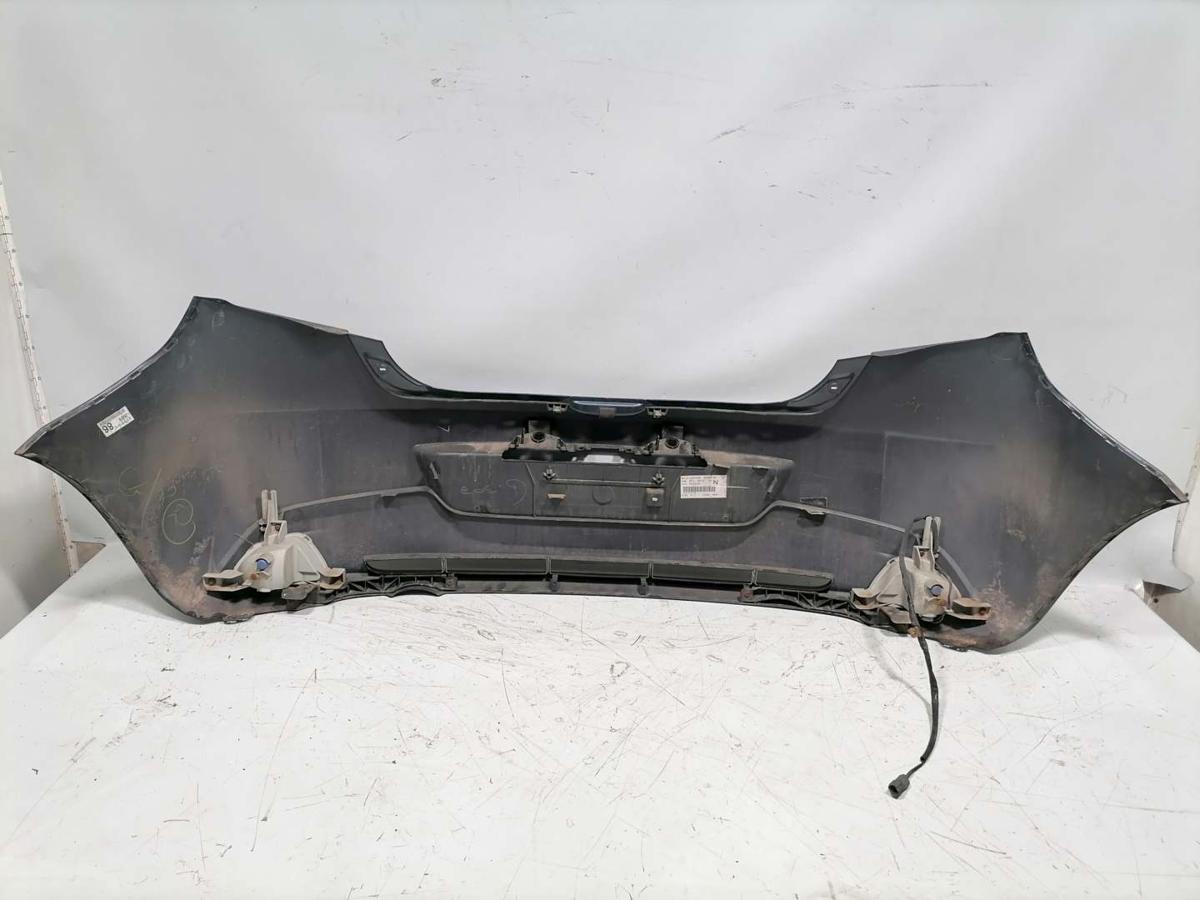 Mazda 2 DE original Stoßstange Stossfänger hinten Graumetallic Bj.2009